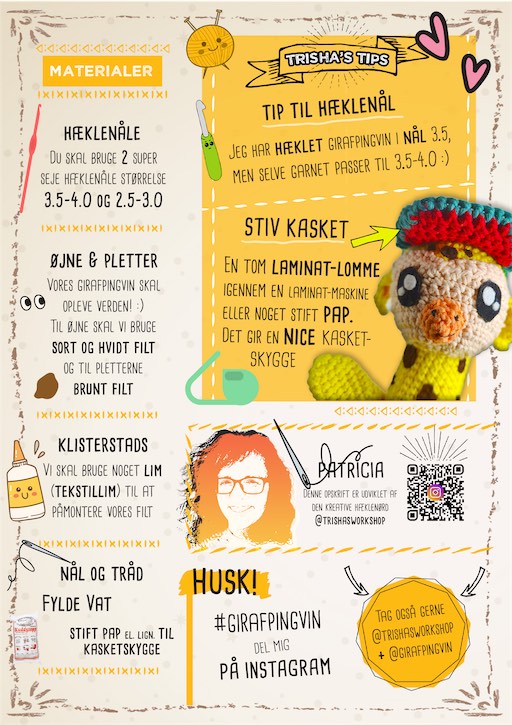 Crochet pattern page 1