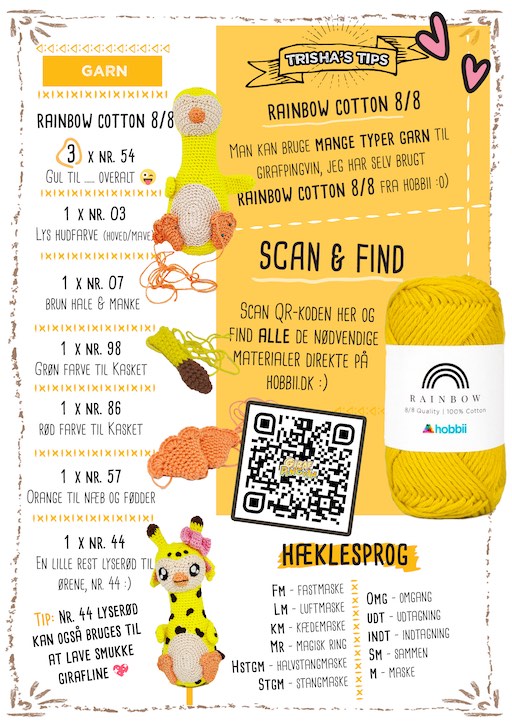 Crochet pattern page 2