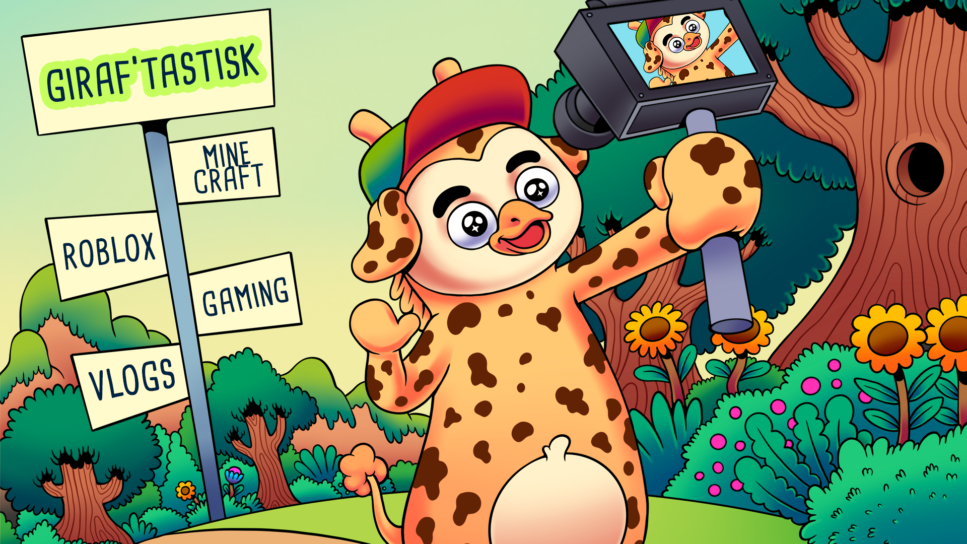 Girafpingvin vlogging