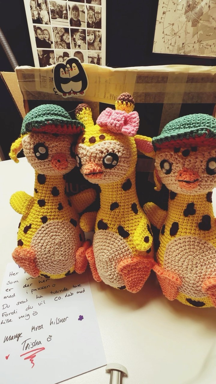 Åbn Trishas Pakke: Giraffer og Pingviner! 🎁