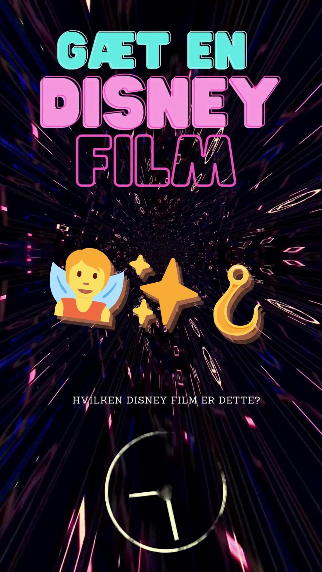 Disney Gættekonkurrence: Emoji Edition 🎬✨