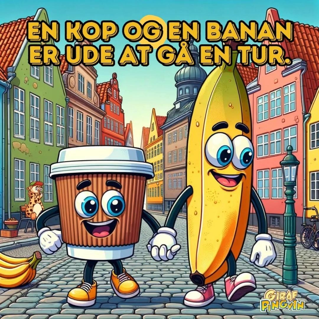 Dobbelt-tap Girafpingvin 🍌🤪