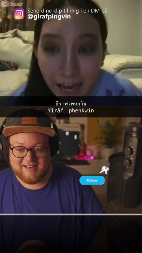 Glem Tinder - Girafpingvin på OmeTV 🦒🐧