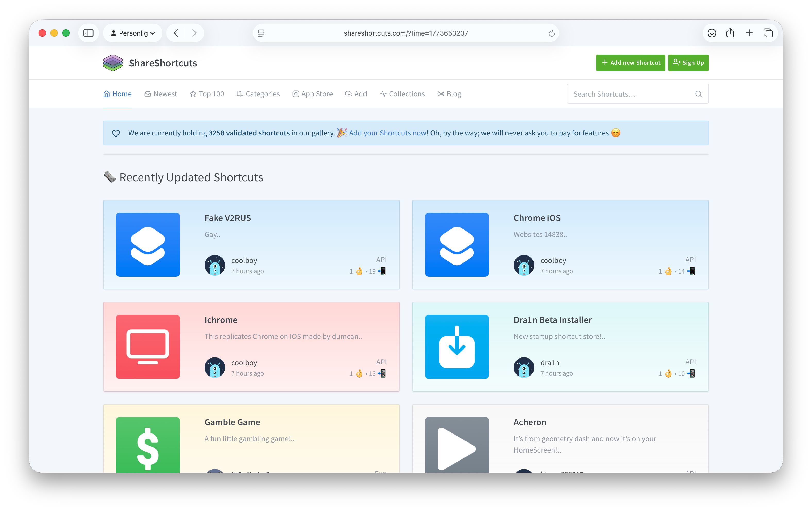 ShareShortcuts.com